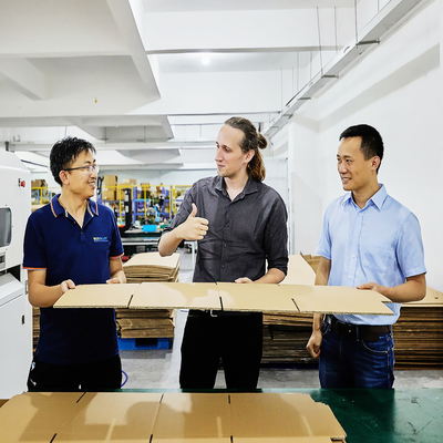 FEFCO Automatic Food Box Machine For Cartons Making Equipment With Machine Printing Gluing Dispensing