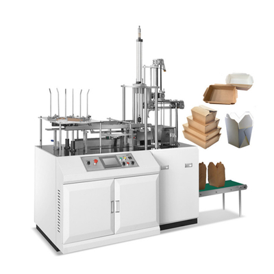 Production of Thermoforming Corrugated Lunch Box Degradable Food Container Making Machine