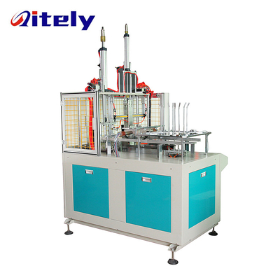 Full Automatic Disposable Meal Paper Lunch Box 100-400g/m2 PE Coated High Speed ​​30-50pcs/min Paper Cardboard Box Making Machine