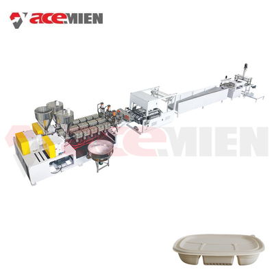 Sheet Lunch Container Fast Food Box Production Line Making Machine