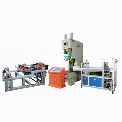 Automatic Lunch Box Machine Aluminum Foil Food Foil Lunch Box Machine Aluminum Foil Tray Making Machine