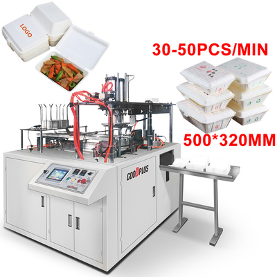 Hot Selling Small Paper Meal Buckets Machine Industry Fast Food Box Making Machine Fast Food Box Packing Machine