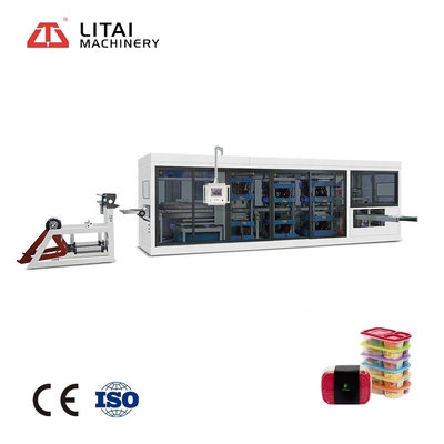 Factory Products Direct Sales Full Automatic Plastic Positive And Negative Pressure Pet Thermoforming Plastic Box Making Machine Manufacturer