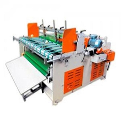 Food Corrugated Box Making Machine Cardboard Corrugados Machine Semi Automatic Cardboard Gluer Folder Two Pieces